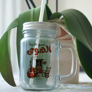 كوب زجاجي